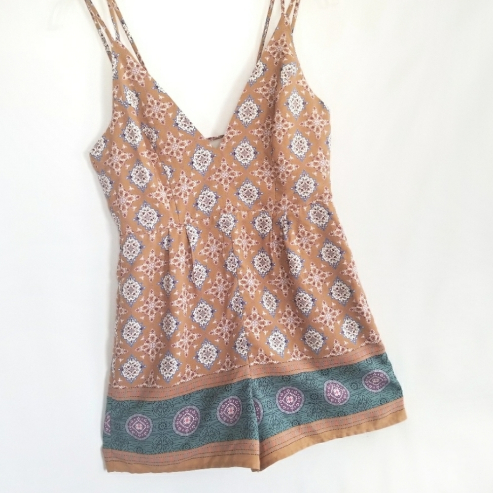 Forever 21 Exclusive Collection Mandala Romper Medium